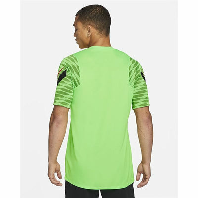 Men's Short-sleeved Football Shirt Nike Dri-FIT Strike Green