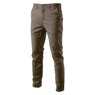 Men's Breathable Business Thickened Cotton Casual Pants