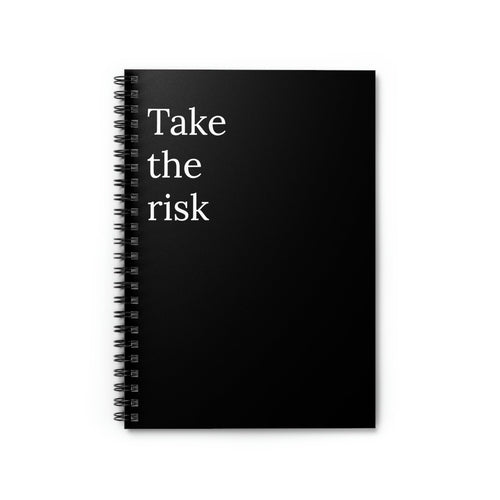 Take The Risk Motivational Notebook