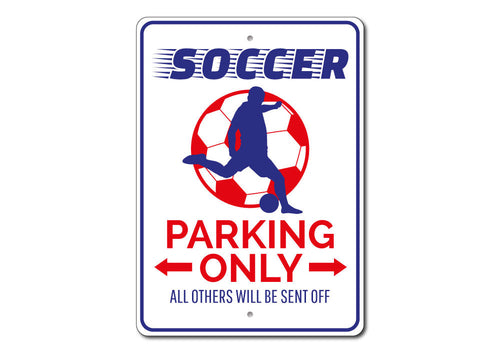 Soccer Parking Sign