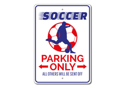 Soccer Parking Sign