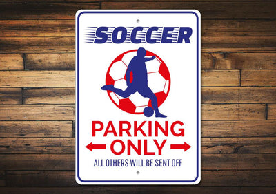 Soccer Parking Sign