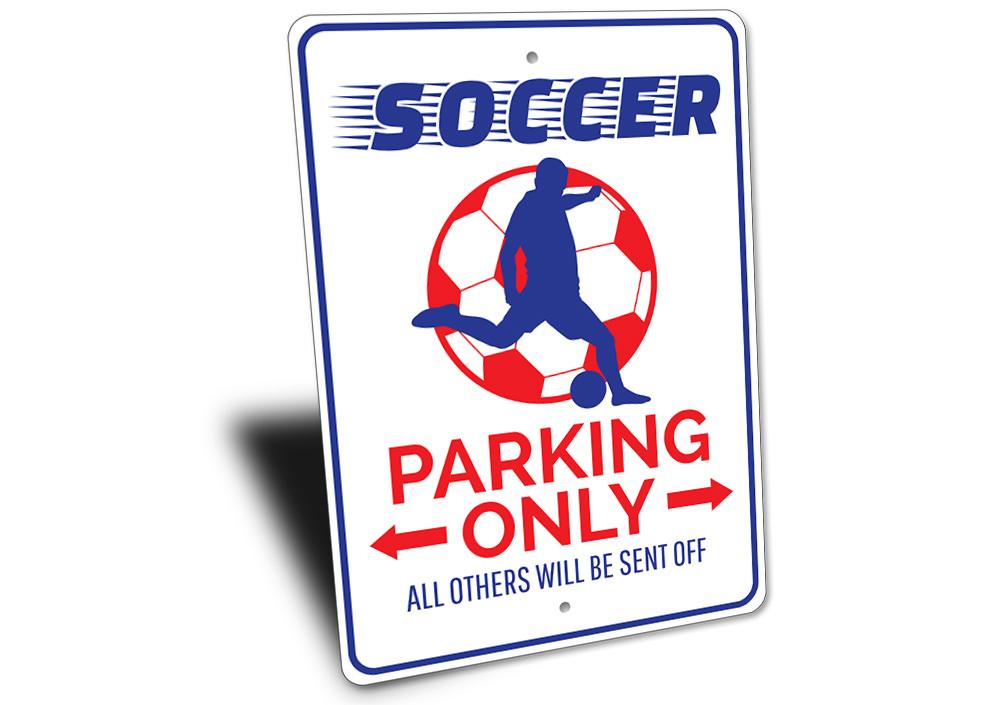 Soccer Parking Sign