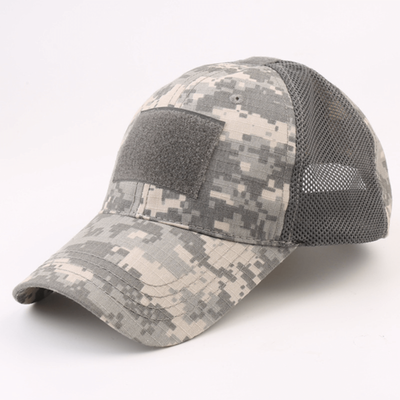 Tactical-Style Patch Hat with Adjustable Strap