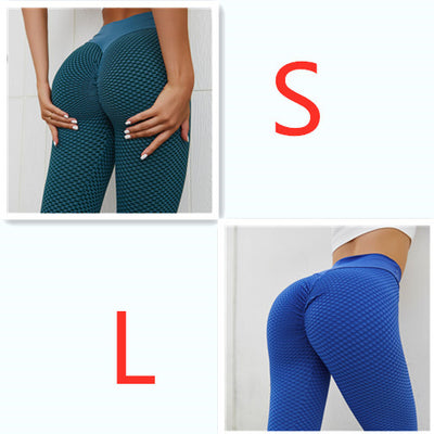 Plaid Leggings Fitness Yoga Pants Women's Seamless High Waist Breathable Gym Leggings