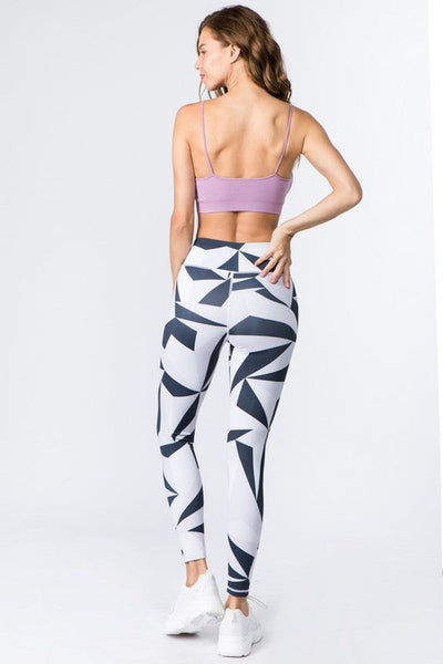 Active High Rise Print Workout Legging