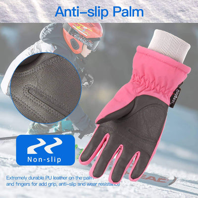 Kid Winter Ski Gloves S4