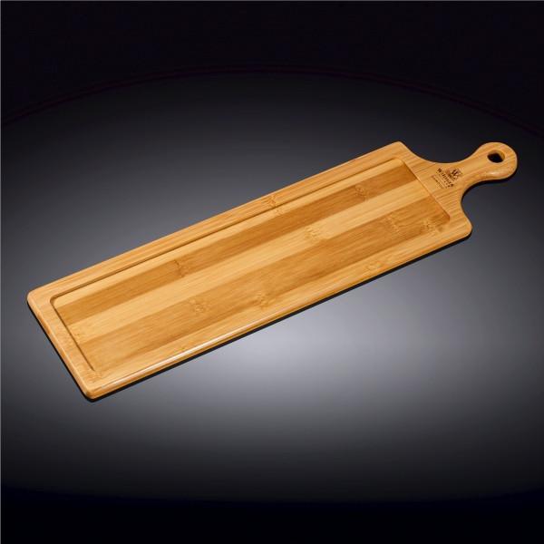 Bamboo Tray 18" inch X 4.75" inch | For Appetizers / Barbecue / Burger