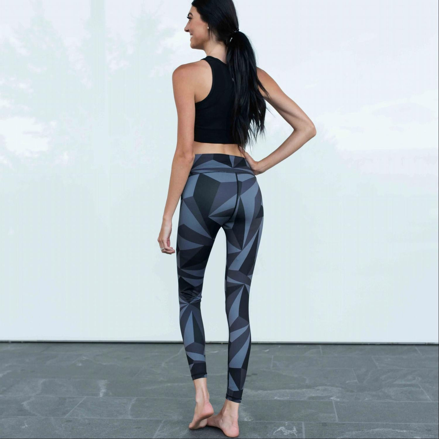 Active High Rise Print Workout Legging