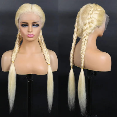 250 Density 613 Blonde Human Hair Full Lace Wig Glueless Hd Lace