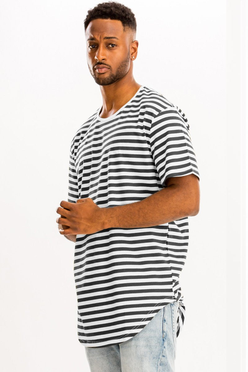 BASIC STRIPED TEE