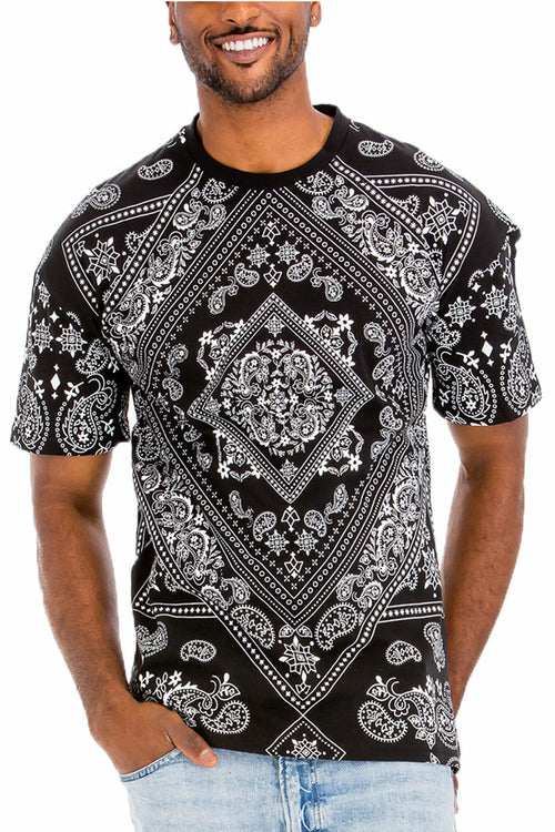 Paisley Print Tshirt