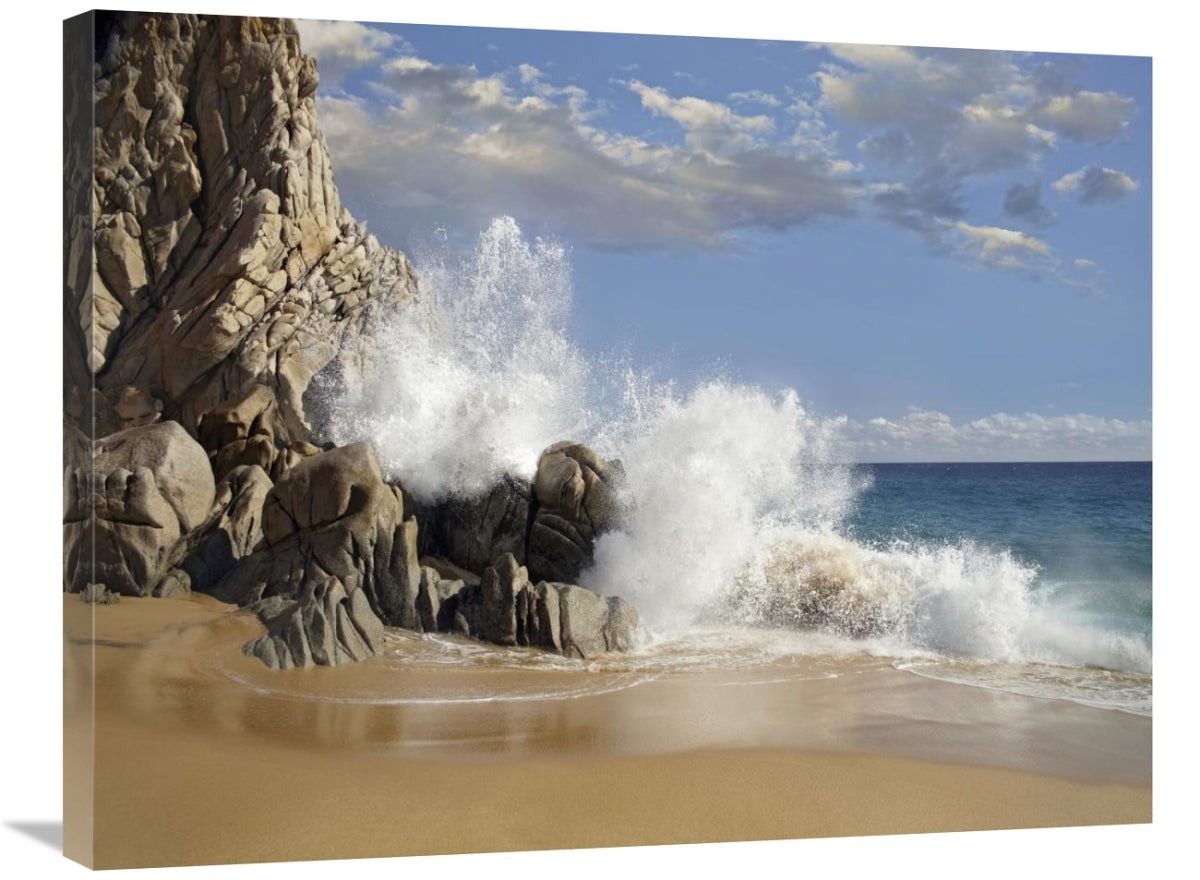 Global Gallery GCS-396475-2432-142 24 x 32 in. Lovers Beach with Crash