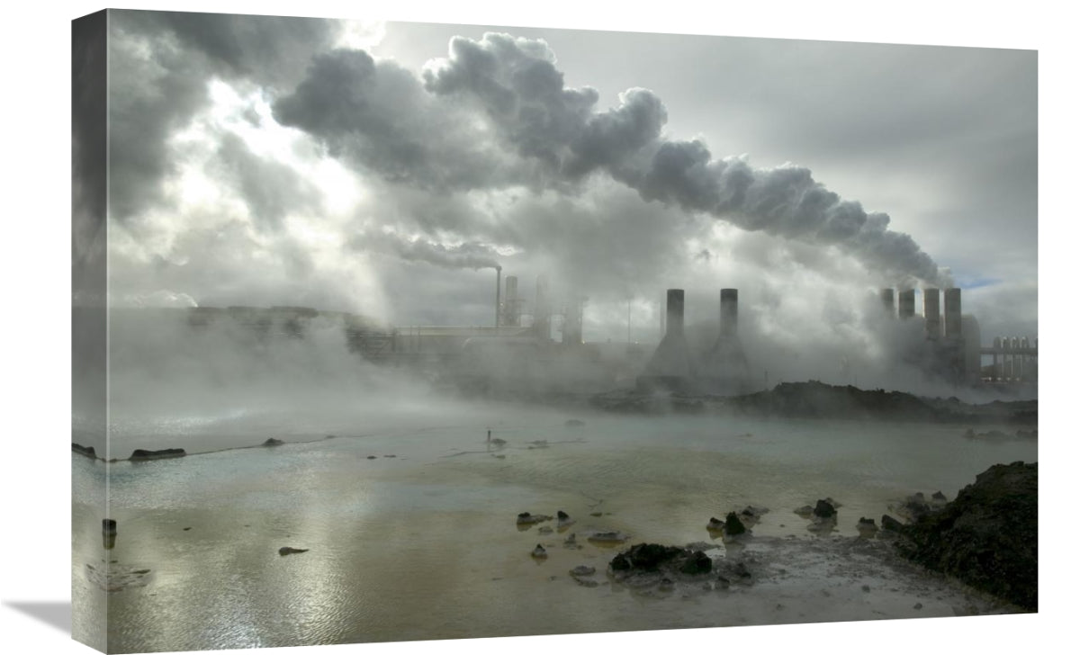 Global Gallery GCS-398096-1624-142 16 x 24 in. Svartsengi Geothermal P