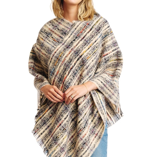 Tweed Please Luxe Poncho