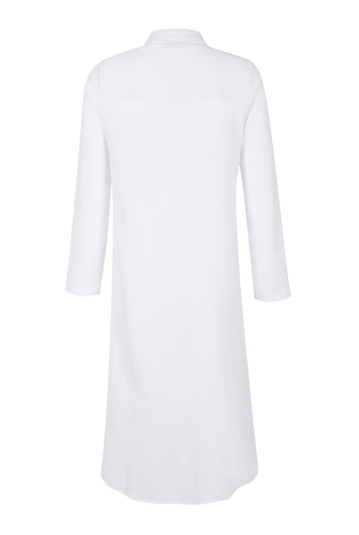 DELLA SHIRT DRESS - WHITE