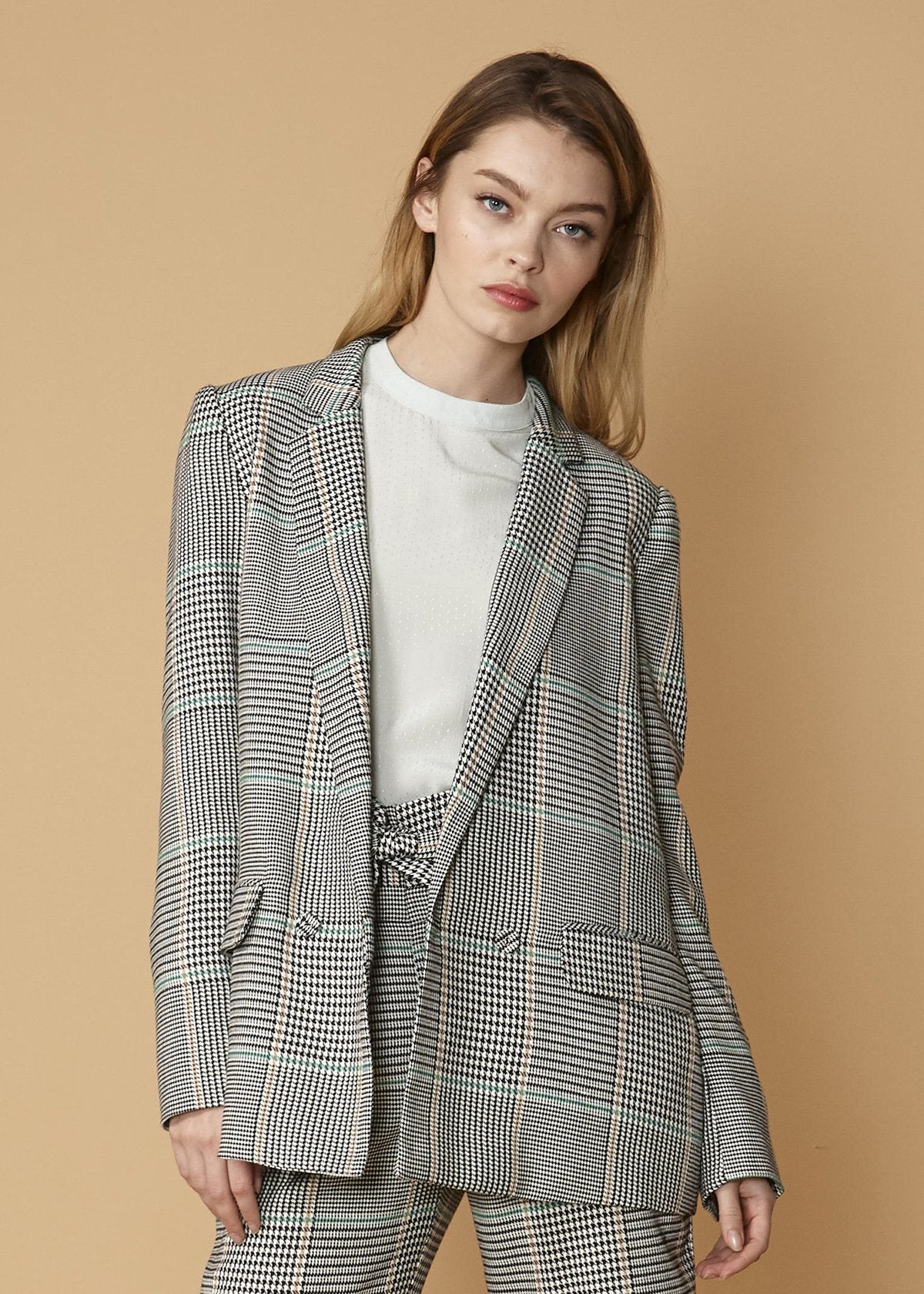 Women's Glen Plaid Blazer in Fall Glen