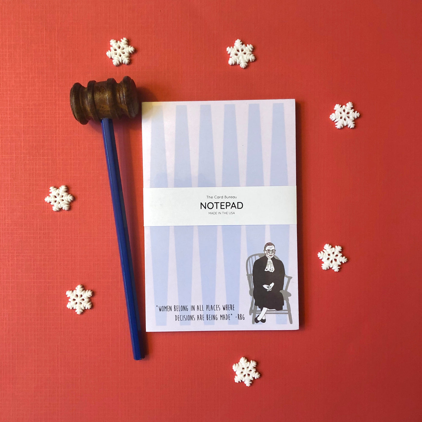 Ruth Bader Ginsburg Notepad