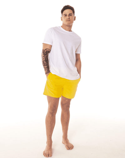 Yellow Swim Shorts