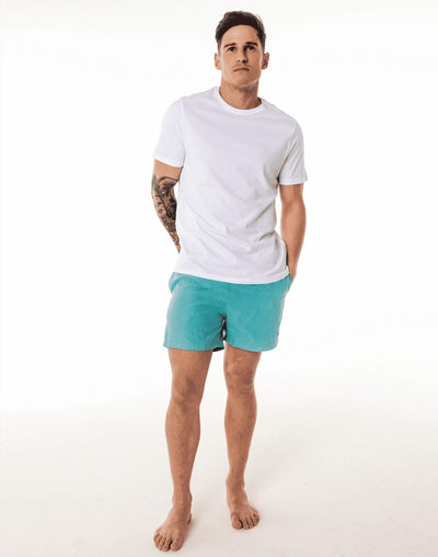 Sky Blue Swim Shorts