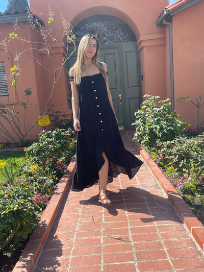 MALIBU MAXI DRESS - BLACK