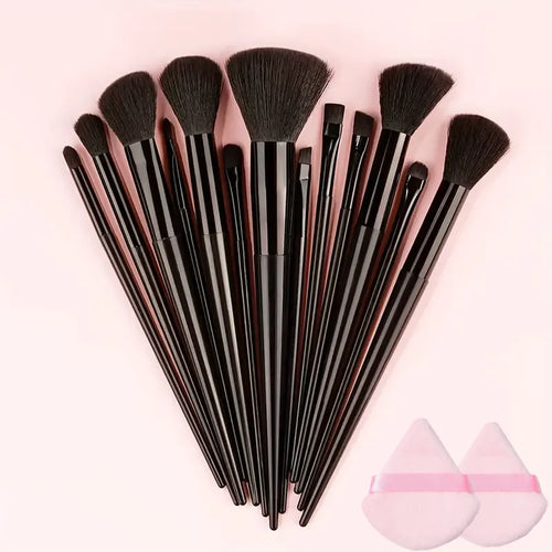 13PCS Makeup Brushes Set Soft Detail Blush Foundation Blending