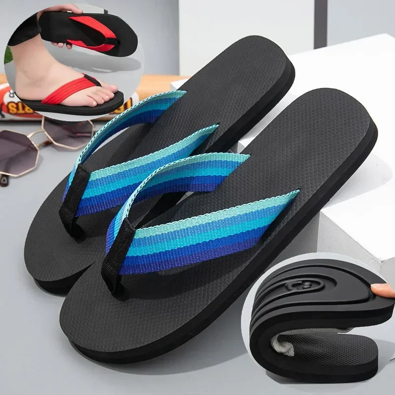 Hidden Penis Flops Spread Hap-Penis Quick- Dry Flip Flops Parody Penis