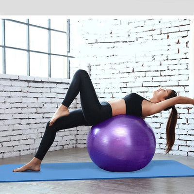 Diameter 45cm PVC Fitness Balls Yoga Ball Thickened Explosion-proof