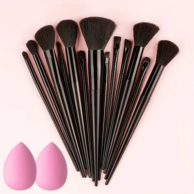 13PCS Makeup Brushes Set Soft Detail Blush Foundation Blending