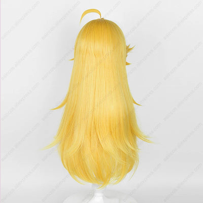 Panty Anarchy Cosplay Wig 75cm Long Gold Yellow Wigs Heat Resistant