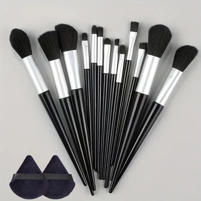 13PCS Makeup Brushes Set Soft Detail Blush Foundation Blending