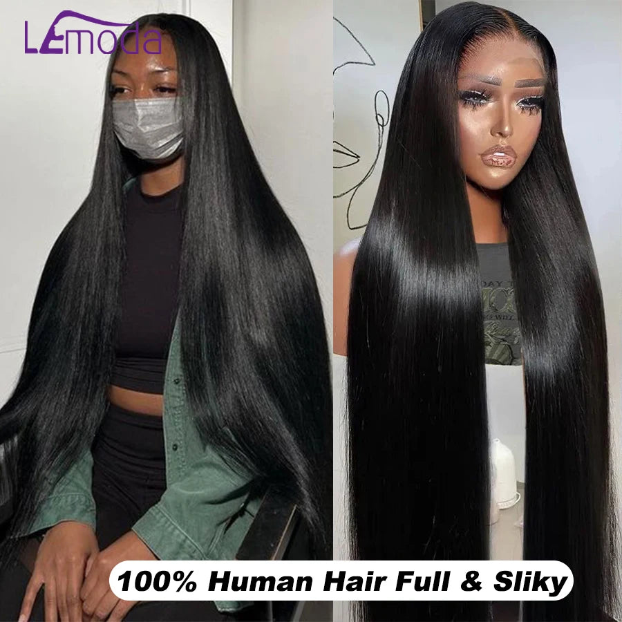 250 Density 13x6 HD Lace Frontal Wig Invisible Real HD Lace 13x4 Full