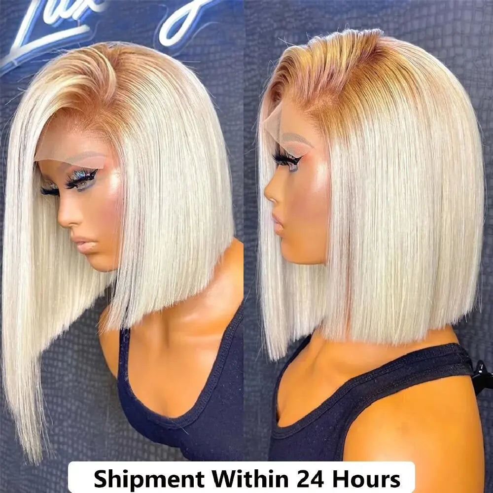 https://buythejoy.com › products › 13x4-613-blonde-bob-ombre-lace-fornt-wig-short-straight-bob-1442867690