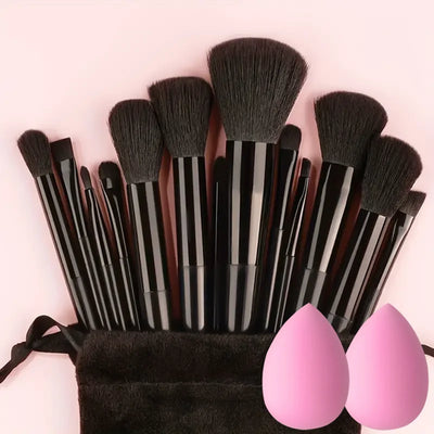 13PCS Makeup Brushes Set Soft Detail Blush Foundation Blending