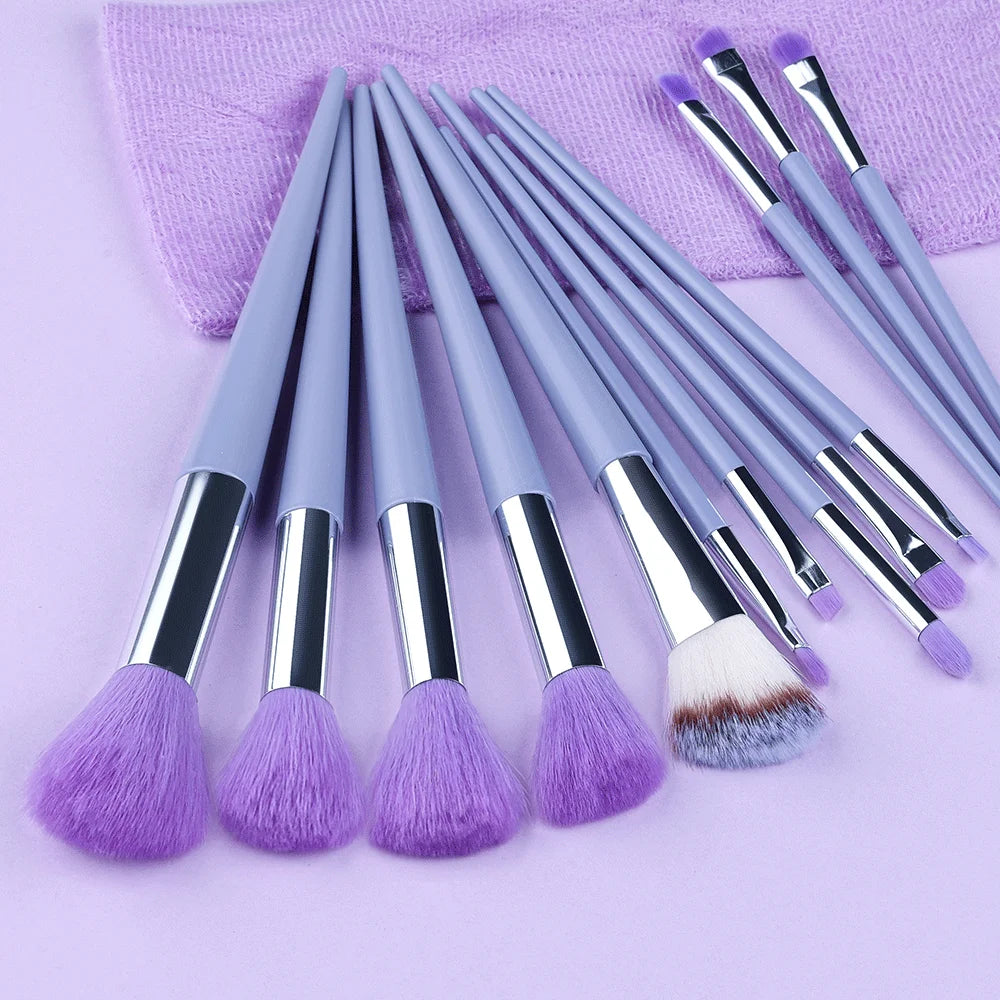 13PCS Makeup Brushes Set Soft Detail Blush Foundation Blending