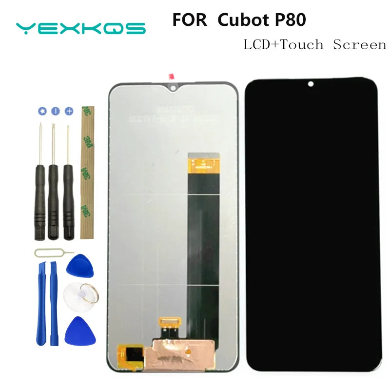 New Original For Cubot P80 LCD Screen Phone Replacement For Cubot P80