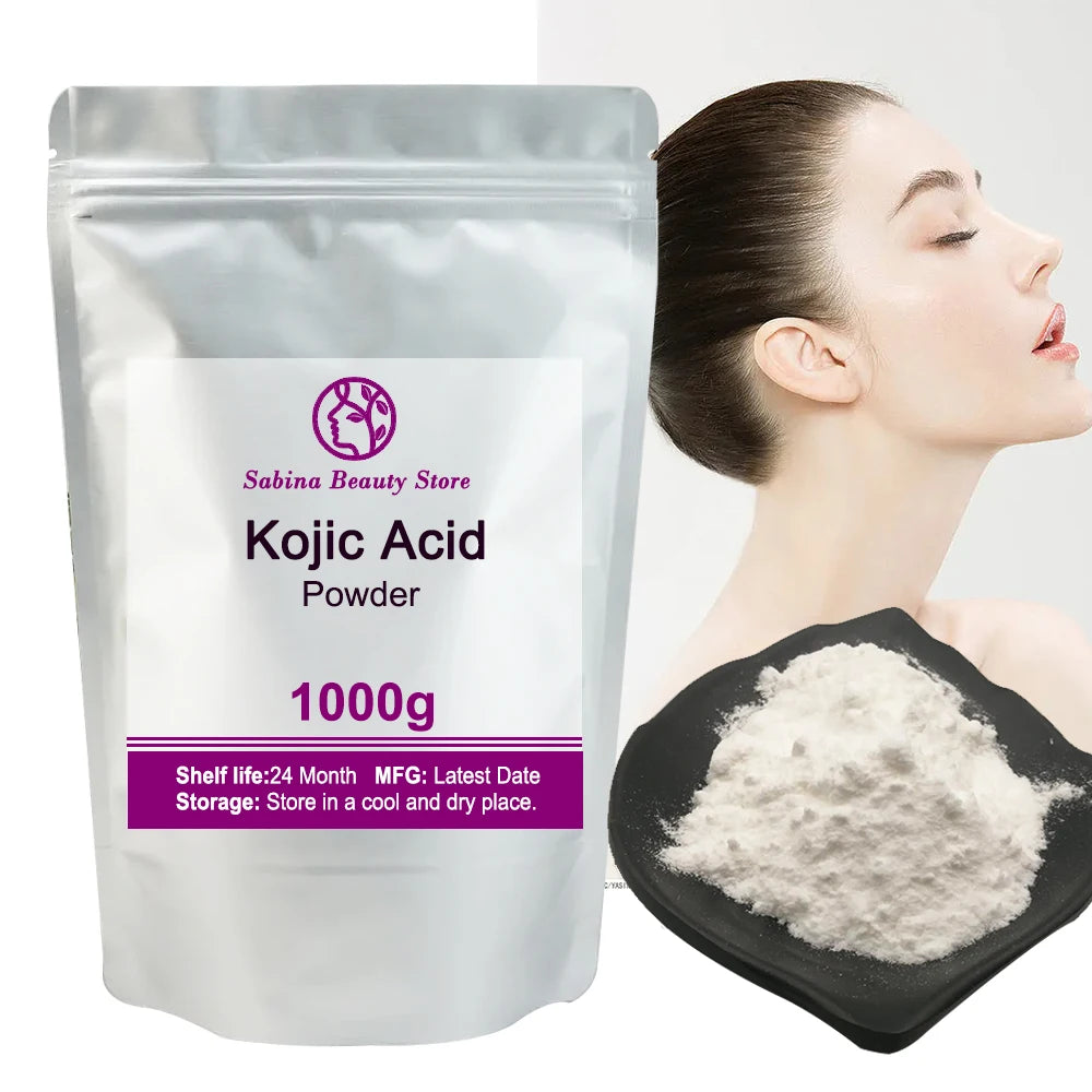 Hot Supply 99% Kojic Acid Powder Cosmetic Raw Material for Skin