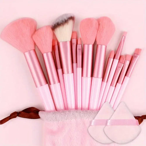 13PCS Makeup Brushes Set Soft Detail Blush Foundation Blending