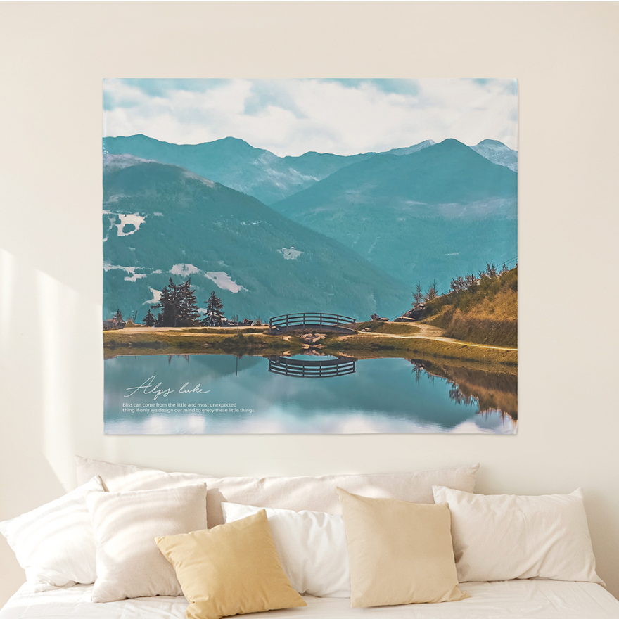 Alps Lake 150cm x 130cm