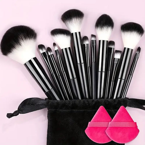 13PCS Makeup Brushes Set Soft Detail Blush Foundation Blending