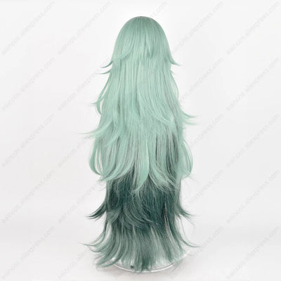 Eto Yoshimura Cosplay Wig 95cm Long Green Gradient Wigs Heat Resistant