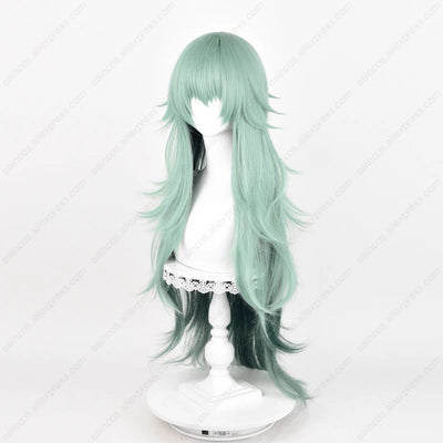 Eto Yoshimura Cosplay Wig 95cm Long Green Gradient Wigs Heat Resistant