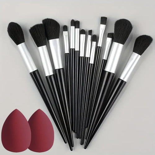 13PCS Makeup Brushes Set Soft Detail Blush Foundation Blending