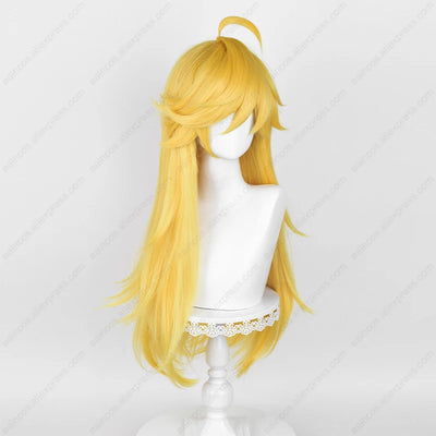 Panty Anarchy Cosplay Wig 75cm Long Gold Yellow Wigs Heat Resistant