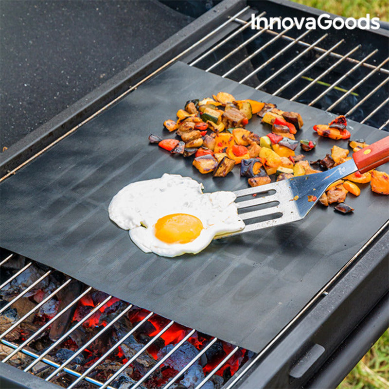 Teflon Barbecue Sheet InnovaGoods 2 Units