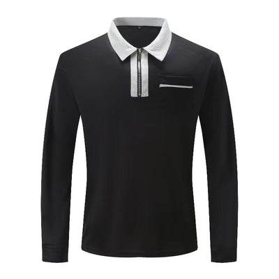 https://buythejoy.com › products › 2024-autumn-mens-long-sleeve-zipper-polo-shirts-casual-lapel-collar-zip-up-henley-shirts-cotton-sports-golf-tennis-t-shirts-with-pockets