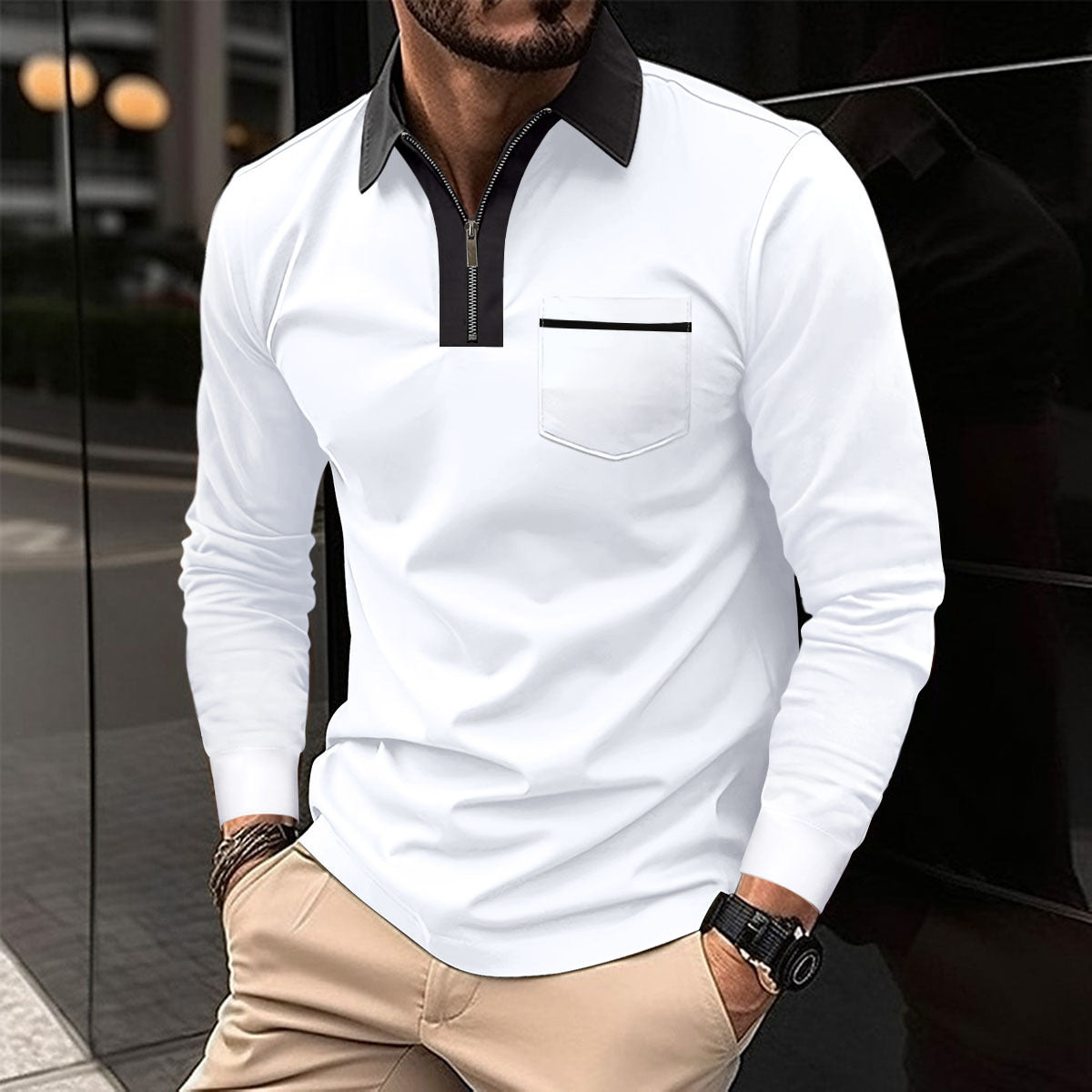 https://buythejoy.com › products › 2024-autumn-mens-long-sleeve-zipper-polo-shirts-casual-lapel-collar-zip-up-henley-shirts-cotton-sports-golf-tennis-t-shirts-with-pockets