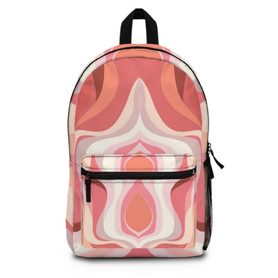 Backpack Work/school/leisure - Waterproof, Boho Pink And White