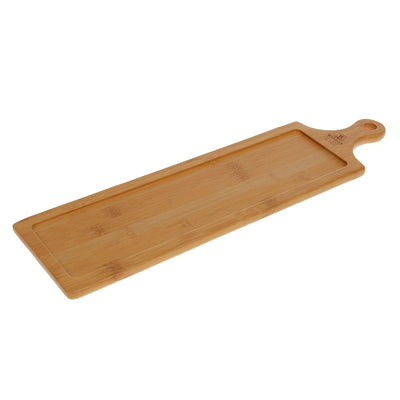 Bamboo Tray 18" inch X 4.75" inch | For Appetizers / Barbecue / Burger