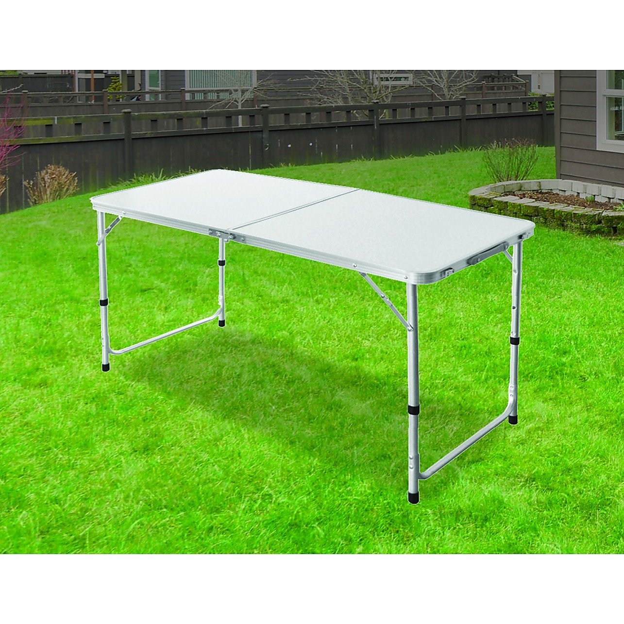 Aluminium Folding Table 120cm Portable Indoor Outdoor Picnic Party